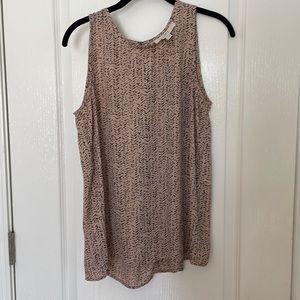 Loft sleeveless blouse